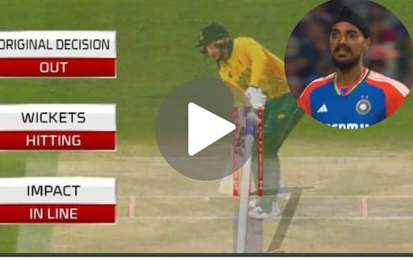 [Watch] Arshdeep Singh Destroys Klaasen's Ego As He Bags Golden Duck In 4th T20I